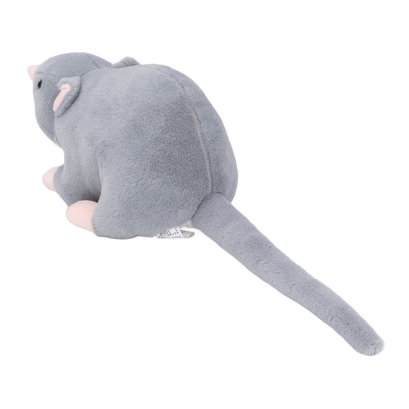 Plush Mouse Toy Funny High Simulation Gray Stuffed Mouse Animal
