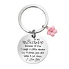 Sister Keychain Gifts for Girls Women Sisters Birthday Gifts from