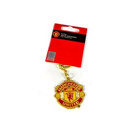 OFFICIAL MANCHESTER UNITED CREST SHAPED KEYRING