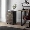 Lazio File Cabinet with Lock - Filing Cabinet for Home