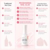 Curvlife ProBonding - Pegamento de uñas semisólido con brocha, 0.3