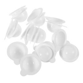 PACKOVE 20pcs Multi-functional Storage Jars for Face Lotion Cream Body Butter and Facial Masks Reusable Plastic Sample Cups for Travel Use Compact and Lightweight