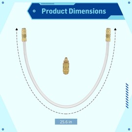 Boat Bleed Kit Filler Kit Seastar Hydraulic Steering Systems Replace Boat Bleeder Hose Compatible with Inboard/Outboard Stern Drive