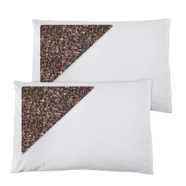 Daiwa Felicity Organic Buckwheat Pillow for Sleeping with Pillow Case – Sobakawa Japanese Hull Pillows with Premium Buckwheat Hulls - Cooling & Breathable with Neck Support for Any Sleeping Position