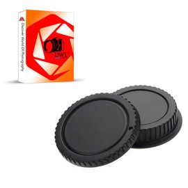 DWL® Body & Rear Lens Caps for Canon DSLR & SLR Cameras EOS EF EF-S Lenses & Cameras EOS 300D EOS 350D EOS 400D EOS 250D 450D EOS 500D EOS 550D EOS 600D EOS 650D EOS 700D 750D 760D 800D 100D EOS 1000D EOS 1100D EOS 1200D 1300D 2000D 4000D EOS D30 EOS D60