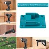 5 Pieces Tool Holder, Rozlchar Drill Holder Wall Mount Compatible