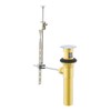 Danze D495002 1-1/4-Inch Metal Pop-Up Drain Assembly with Lift Rod