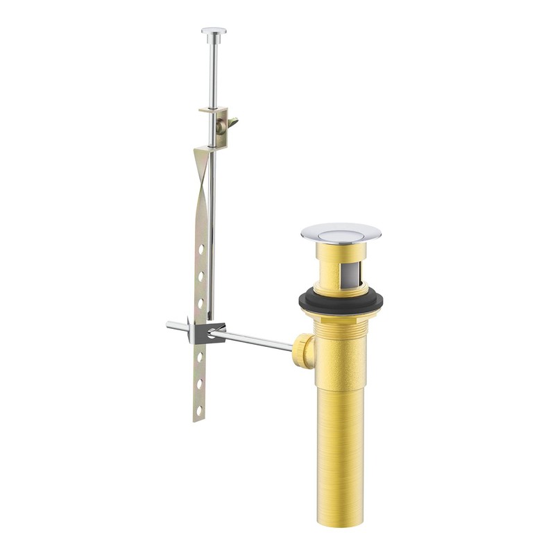 Danze D495002 1-1/4-Inch Metal Pop-Up Drain Assembly with Lift Rod