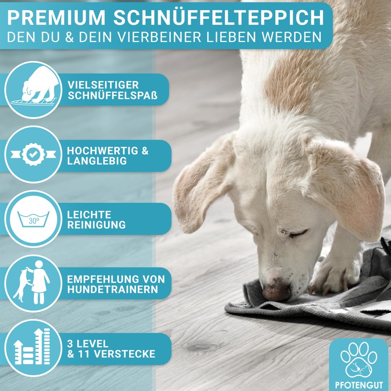PFOTENGUT Sniffing Rug for Dogs – High-Quality Sniffing Rug with