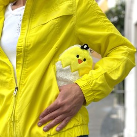 Hugo Frosch Mini Hot Water Bottle 0.2 L with Fleece Cover Egg