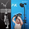 Egretshower Handheld Showerhead & Rain Shower Combo for Easy Reach,