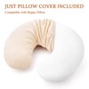 Pro Goleem Muslin Nursing Pillow Cover, 100% Cotton Soft Breathable