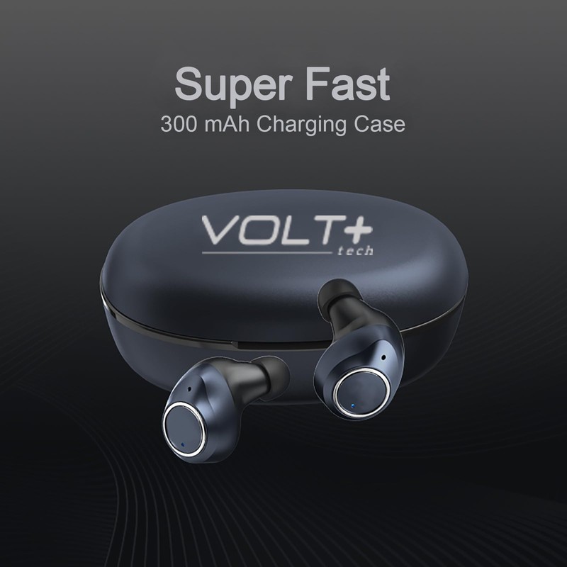 VOLT PLUS TECH Wireless V5.3 Bluetooth Earbuds Compatible with Dell
