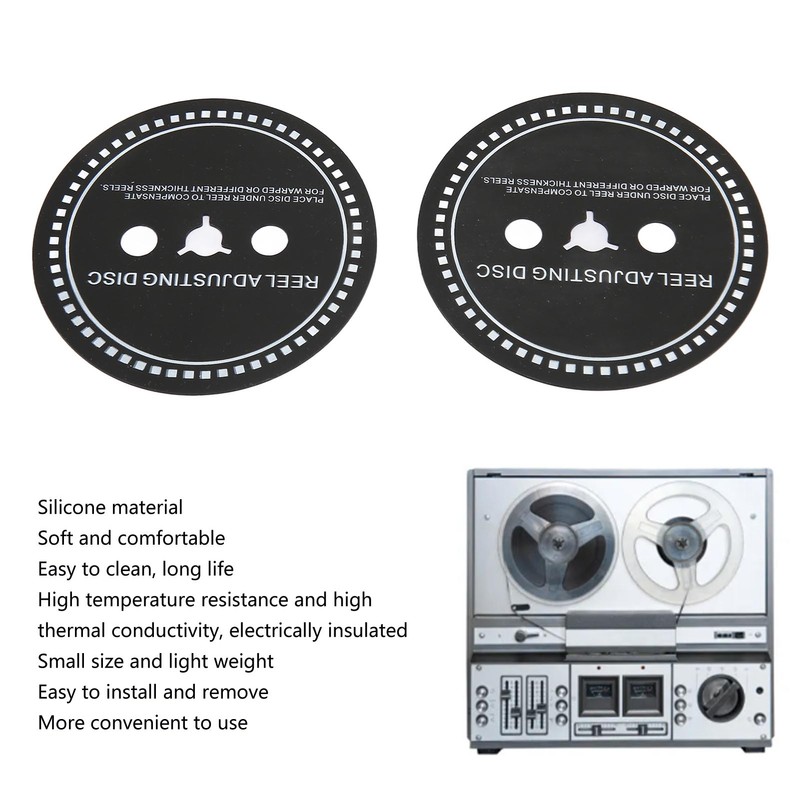 2PCS Nab HUB Adapter Spacer Silicone Reel Adjusting Disc for