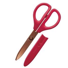 Kokuyo Scissors Saxa Titanium Glueless Blade Red Hasa-PT280R