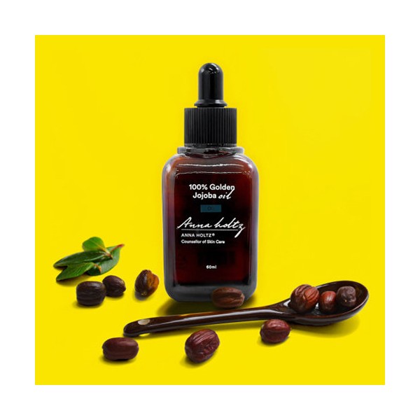 Anna Holtz Ecocert Certified Organic Pressed Unrefined Face Natural Jojoba