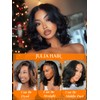 Julia Hair 14 Inch Light Yaki Loose Wave Bob Wig