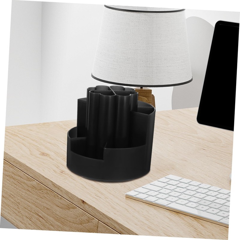 Operitacx 360 Four Leaf Clover Pen Holder Makeup Organiser Storage