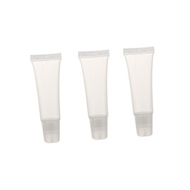 Baluue 20pcs Lip Balm Tubes Soft Containers for Lip Gloss Sunscreen and Oils Leakproof Easy to Fill for Travel Toiletries and Cosmetic Samples