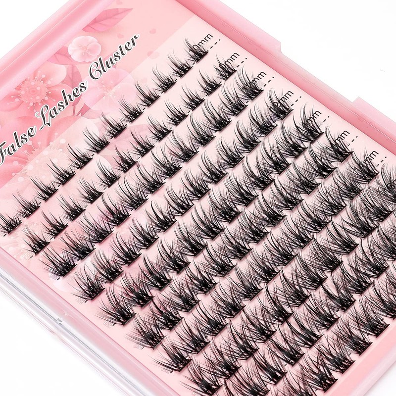 Bodermincer 10-12-14-16mm Mix/14-16-18mm Mix D Curl DIY Clusters Eyelash Extension