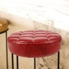 PRETYZOOM 13-Inch Round Bar Stool Seat Cushion Replacement, PU Foam