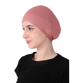 CONFIRTINO Women Silky Soft Combo Sleep Cap for Hair Loss Unlimited Uses (Peach,Army_Blue,Light_Grey)