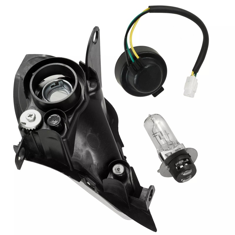 Caltric Left HeadLight Assembly Fits Yamaha Raptor 700R YFM700R 2006