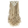 OneDor® 20" Curly Full Head Clip in Synthetic Hair Extensions