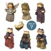 BANBERRY DESIGNS Nativity Set - Set of 7 Nativity Figurines