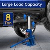 Donext 8 Ton/17637 LBS Hydraulic Bottle Jack, Blue Car Jack,