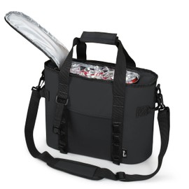 Tirrinia Camping Cooler Bag - 20 Cans Insulated Soft Cooler Tote with Bottle Opener, Portable Ice Chest for Picnics, Travel, Beach, Grocery Shopping