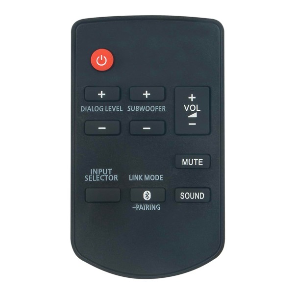 VINABTY N2QAYC000083 Remote Control Replacement for Panasonic Sound Bar SC-HTB65