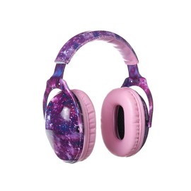 Noise Cancelling Headphones for Kids,NRR 25dB Hearing Ear Protection,Headphone for Autistic Kids,Adjustable Autism Sensory Kids Ear Muffs for Concert,Firework,Airplane,Sound Proof(Pink Nebel)