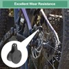 X AUTOHAUX 4 Pairs of Half Metal Disc Bicycle Brake
