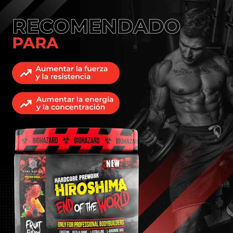 Preentrenador Pre Entreno Hiroshima Potencia Extrema 30 Serv