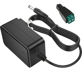 MTDZKJG 12V 4A Power Supply AC 100-240V to DC 12Volt 4Amp 48W Power Converter for 12Volt 1000mA 2000mA 3000mA 4000mA Equipment with 5.5mm x 2.5mm / 5.5mm x 2.1mm Plug