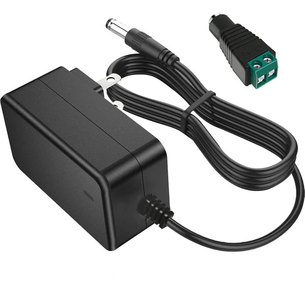 MTDZKJG 12V 4A Power Supply AC 100-240V to DC 12Volt