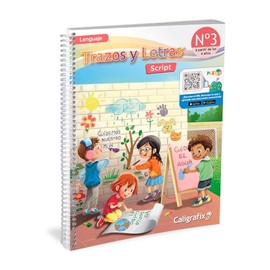 Libro Infantil de Actividades: Lenguaje: Trazos y Letras Script: N3