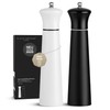 blackswedenhome Design Salt and Pepper Mill Black White - 22