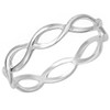 Kinzie Fashion .925 Sterling Silver Twisting Braid Knuckle Ring, Size