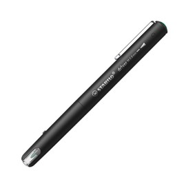 STABILO dr!ver - Premium Felt-Tip Pen - Medium - Pack of 5 - Green