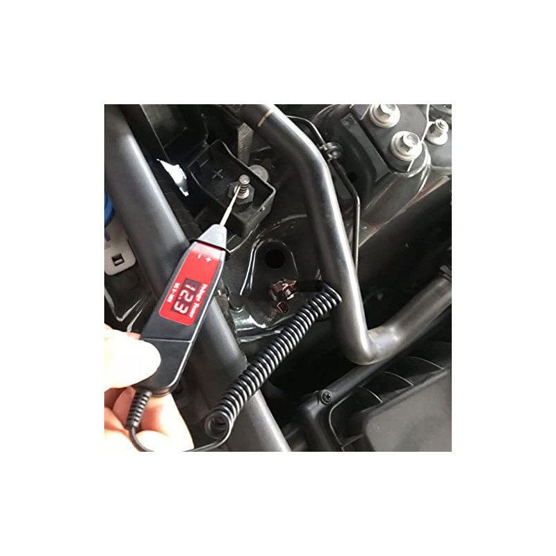 Acouto Probador de Circuito Led Digital Automotriz Dc 3-36v