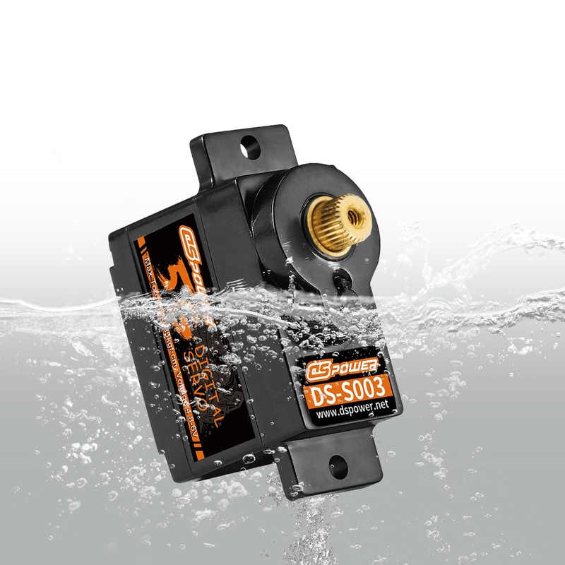 DSPOWER 2PCS 5g Micro Digital Servo, Mini Servo, Metal Gears,