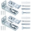 LEONTOOL Bi-Fold Door Hardware Kit, 2 Door Set, Bi-fold Door