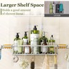Skyapex Shower Caddy Hanging: Adjustable Height, Rustproof Shelves with Hooks,