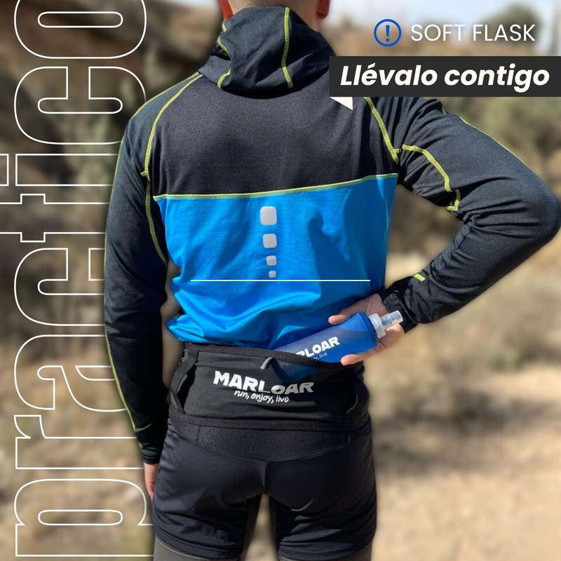 MARLOAR Running Belt + Soft Flask 250 ml Gift -