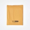 HOMESCAPES Mustard Yellow Deep Fitted Sheet (12”) Super King 200