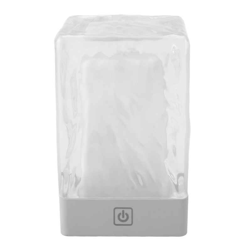 Crystal Table Lamp LED Night Light 3 Level Brightness Touch