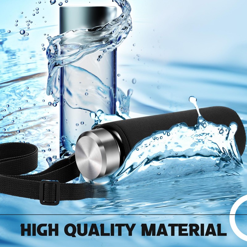 FillTouch Water Bottle Holder Water Bottle Bag Carrier Neoprene Portable