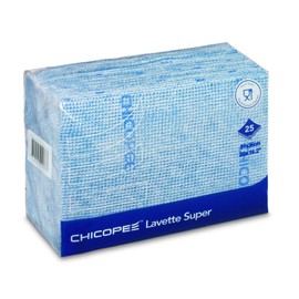 Chicopee 74466 Lavette Super Cleaning Cloths Pack of 25, Blue